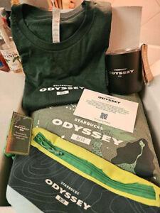Starbucks Odyssey Merchandise Pack - Size X-Large - NEW - Sold on eBay December 8th, 2023 for $150.00