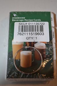 Sealed Starbucks Beverage Recipe Cards 2022 Coffee, Cold Brew, Tea, Expresso