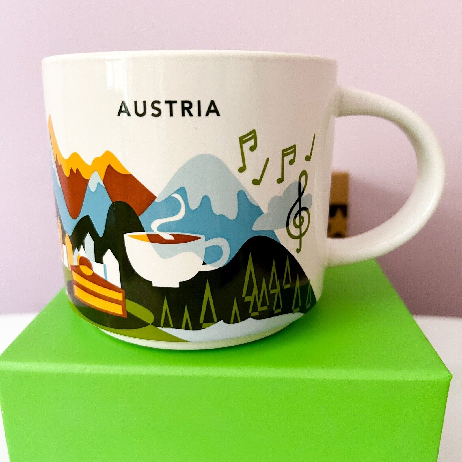 Starbucks "YOU ARE HERE COLLECTION" AUSTRIA Coffee Mug 14oz NEW Original Box - Sold on eBay November 24th, 2024 for $119.00