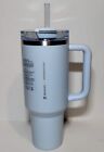 Starbucks Stanley Spring 2024 Light Blue Tumbler with Handle | 40 Oz In Hand New - Sold on eBay April 9th, 2024 for $139.99