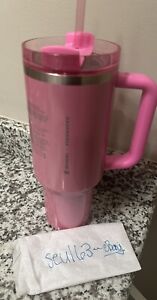 Stanley x Starbucks Winter Pink 40oz Tumbler (2024 Target Exclusive) - Sold on eBay February 6th, 2024 for $220.00 (18 bids) 
