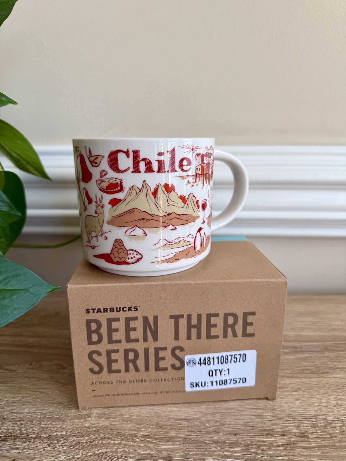 NEW Starbucks Chile Been There Series Mug 14oz - Sold on eBay January 28th, 2025 for $75.00