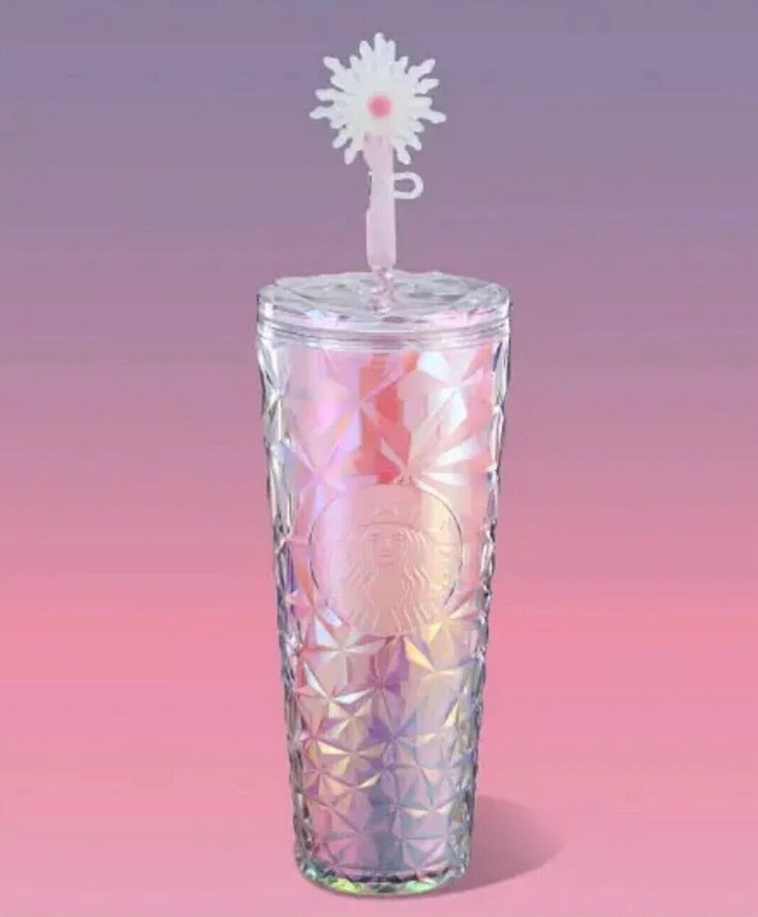Glinda’s Collection Wicked Starbucks Prism Cold Cup With Wand Straw Topper. - Sold on eBay December 5th, 2024 for $125.00 (1 bids) 