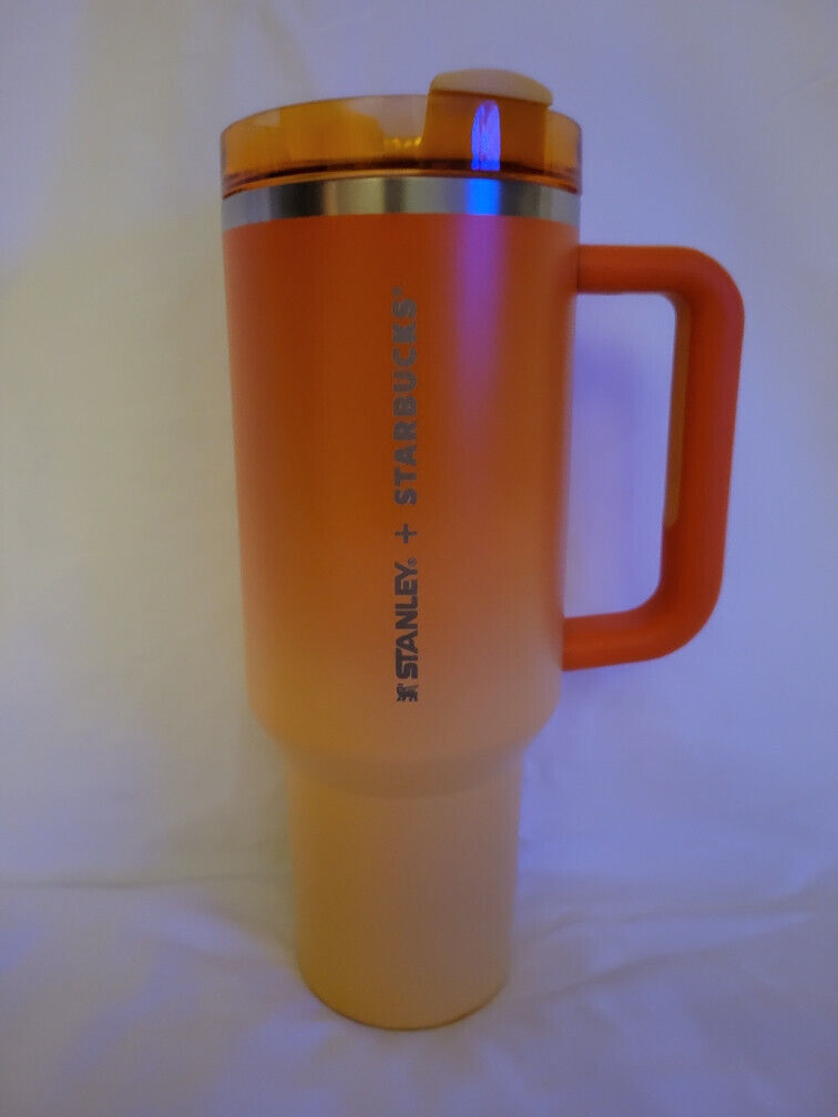 Stanley Starbucks Philippines Tangerine Orange Ombré 40oz Tumbler RARE -New- - Sold on eBay December 14th, 2024 for $79.00
