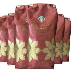 Starbucks Christmas Blend 2022 - 6lb Dark Roast Coffee (ground) 16oz 228 Packs