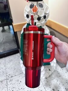 New  Stanley Holiday 2023 Collab (40 oz) Red Tumbler Mug IN HAND ? - Sold on eBay November 2nd, 2023 for $139.99