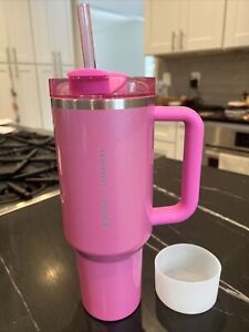 Stanley x Starbucks Winter Pink 40oz Tumbler 2024 Target Exclusive - Sold on eBay February 24th, 2024 for $202.50 (36 bids) 