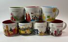 Starbucks Coffee Cups Mugs Lot of 7 You Are Here  ~ Austin Colorado New York - Sold on eBay September 28th, 2024 for $85.00