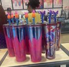 X4 Starbucks Purple Wave&  Jeweled Ombre Tumbler Shae Anthony She Purple/Red - Sold on eBay July 23rd, 2024 for $115.00