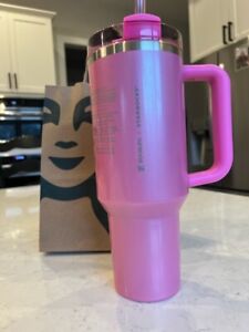 Stanley x Starbucks Winter Pink 40oz Tumbler 2024 Target Exclusive IN HAND - Sold on eBay January 7th, 2024 for $260.00
