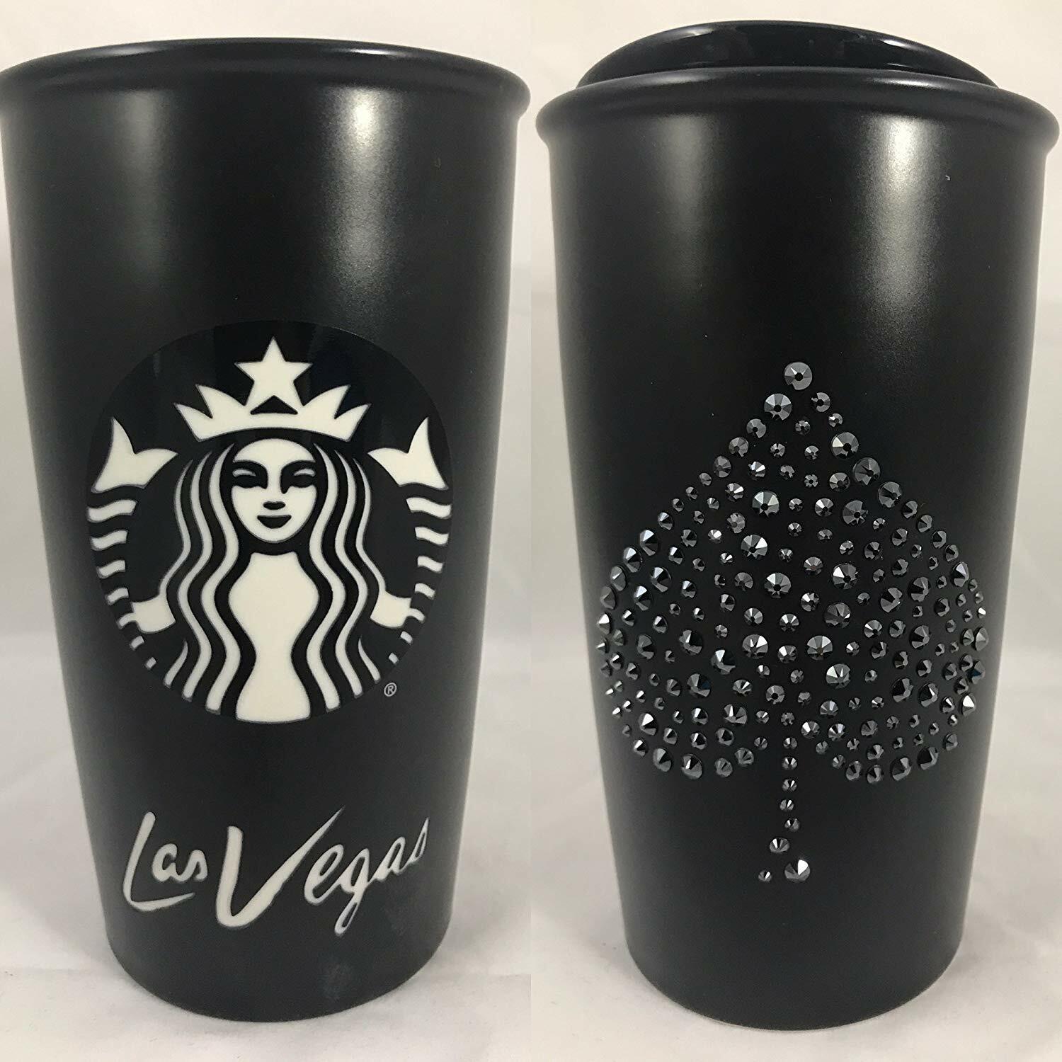 Starbucks 2015 Las Vegas Collectible Tumbler with Swarovski Crystals NEW!!! - Sold on eBay January 15th, 2025 for $125.00