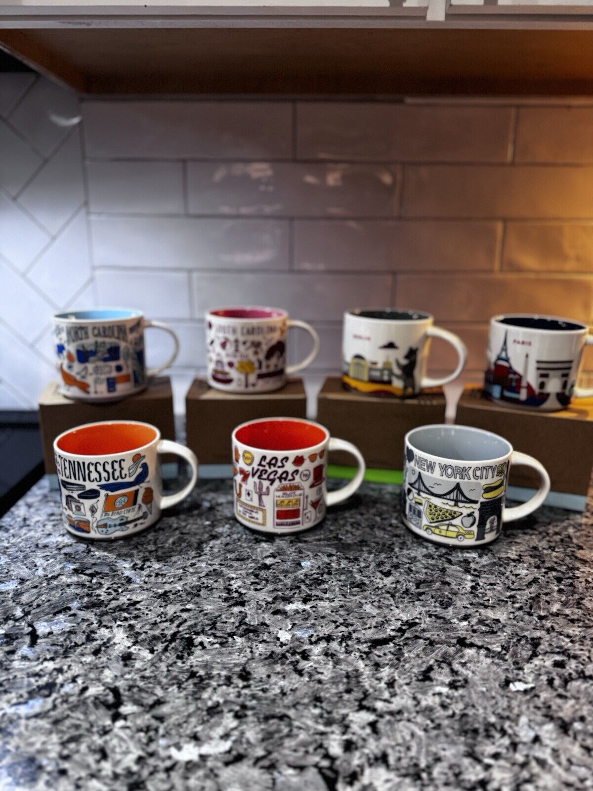 Lot Of 7 “Been There” Series Mugs - Sold on eBay January 13th, 2025 for $125.00
