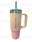 Stanley x Starbucks Taiwan 2024 Pink Beige Gradient 30oz Tumbler~BNWT~US SELLER - Sold on eBay March 20th, 2025 for $140.25