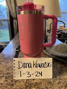 Stanley x Starbucks 2024 Winter Pink 40oz Tumbler Target Exclusive - Sold on eBay January 5th, 2024 for $260.00