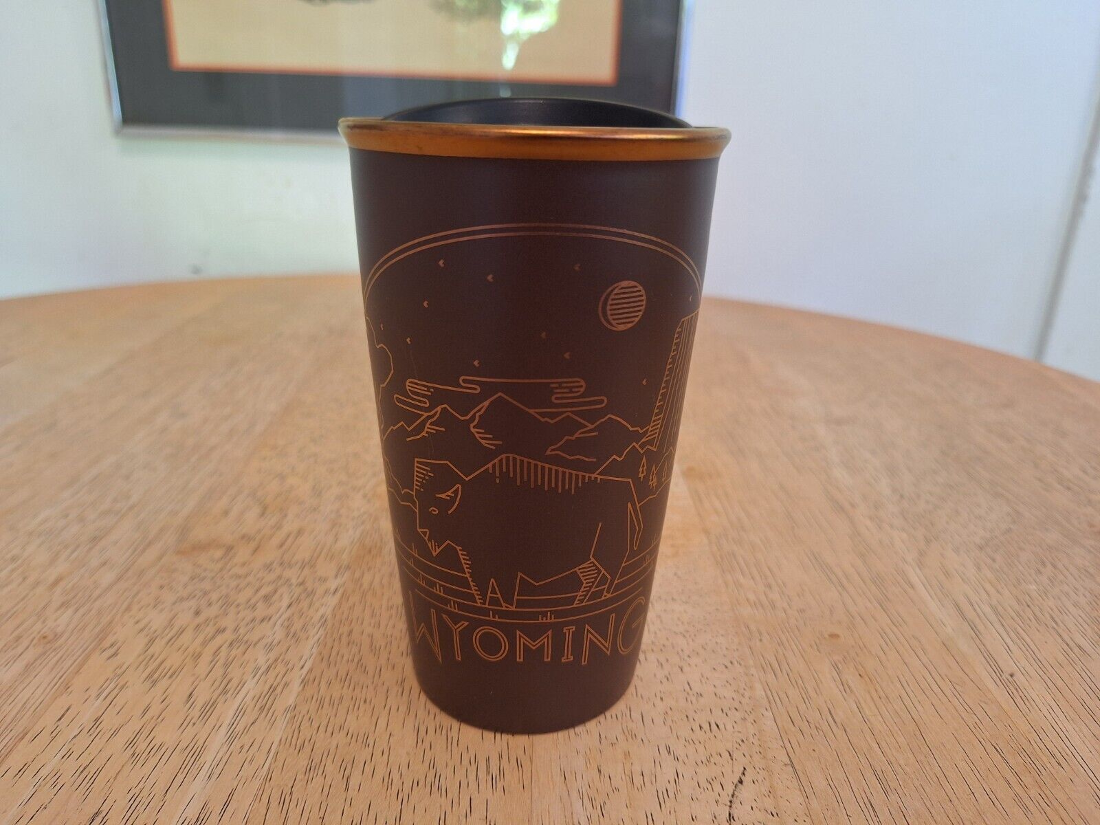 Starbucks Wyoming Ceramic Tumbler With Lid, 12 oz. HTF - Sold on eBay November 23rd, 2024 for $119.99