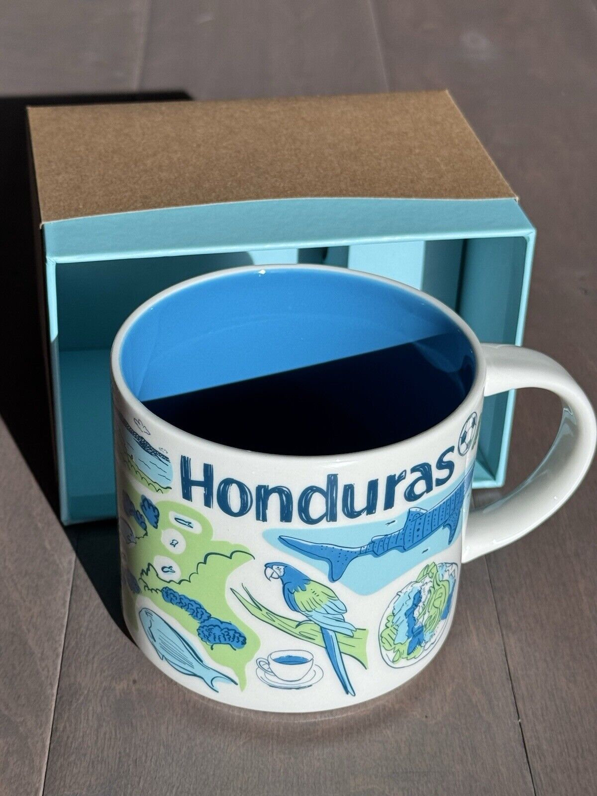 Honduras Starbucks Mug *First Mug & First store in Honduras!!!* New In BOX - Sold on eBay January 11th, 2025 for $95.00
