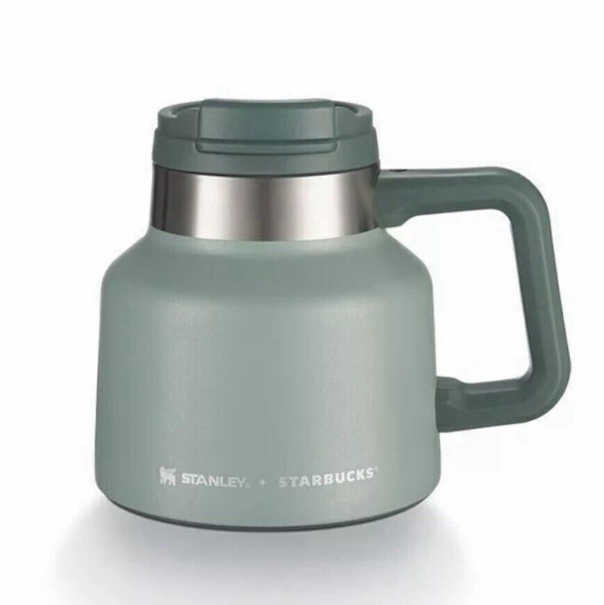 New STANLEY x STARBUCKS Holiday 2021 Mint Tough-to-Tip Admiral's Mug 20oz Rare - Sold on eBay December 16th, 2024 for $76.30