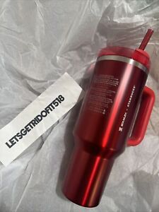 Stanley x Starbucks Holiday Red  40oz Tumbler Cup - Sold on eBay November 24th, 2023 for $150.50 (21 bids) 