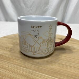 STARBUCKS Coffee Mug Egypt You Are Here Holiday Collection Series 2018 14oz Rare