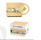 2025 PEANUTS X STARBUCKS Friendship Ceramic Mug 14 oz - Snoopy , Charlie Brown - Sold on eBay March 14th, 2025 for $149.99
