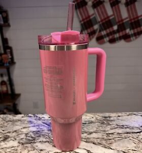 New ListingStanley x Starbucks Exclusive 2024 Pink 40oz Tumbler NEW Early Release!!! - Sold on eBay January 2nd, 2024 for $174.99