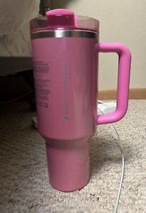 2024 Stanley x Starbucks Pink 40oz Tumbler New Target Exclusive IN HAND Ship Now - Sold on eBay January 11th, 2024 for $299.99