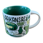 RARE Starbucks Been There Series  ARKANSAS 14 Oz Coffee Mug Collectible 2018 - Sold on eBay March 29th, 2025 for $69.95