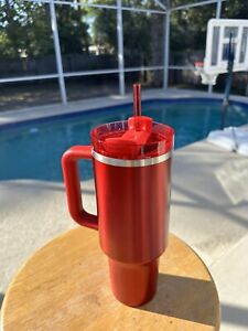 ? Starbucks x Stanley Holiday 2023 Collab (40 oz) Red Tumbler Mug ? Free Ship - Sold on eBay November 4th, 2023 for $160.00