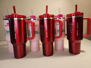 NEW LIMITED EDITION Starbucks x Stanley & Stanley 40.z H2.0 Flamingo ( Lot Of 2) - Sold on eBay November 5th, 2023 for $179.99