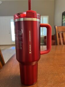 Starbucks X Stanley Red Cup Christmas Holiday 2023?? Limited, Will Ship Today! - Sold on eBay November 8th, 2023 for $150.00