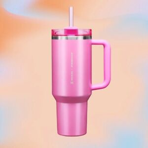 Stanley x Starbucks Winter Pink 40oz Tumbler (2024 Target Exclusive) New Release - Sold on eBay January 6th, 2024 for $300.00