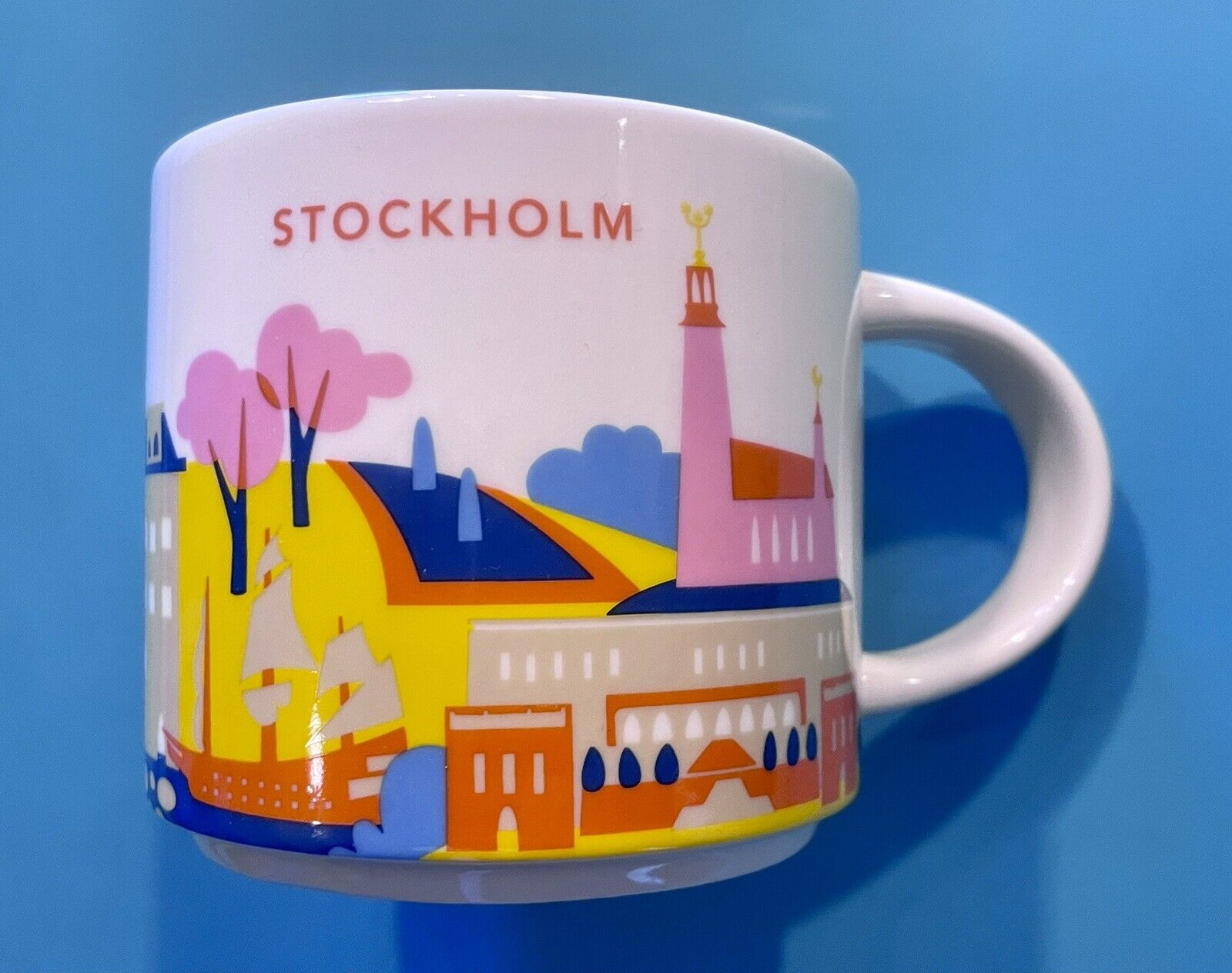 STARBUCKS COFFEE MUG — STOCKHOLM, SWEDEN ?? - Sold on eBay January 12th, 2025 for $70.00