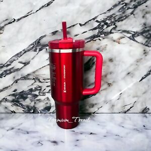 Starbucks x Stanley Red 40oz Holiday Thirst Quencher Limited Edition 2023 New - Sold on eBay November 26th, 2023 for $175.00