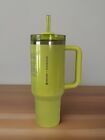 STANLEY X Starbucks 2024 Summer Exclusive Lime Green Shimmer 40oz Tumbler - Sold on eBay August 22nd, 2024 for $79.95