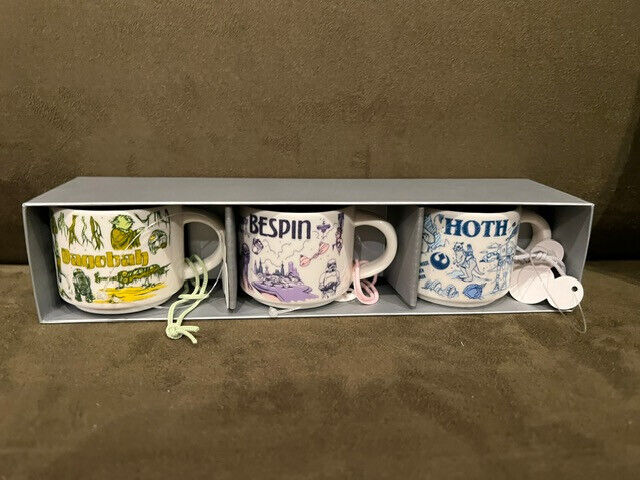 Starbucks Star Wars Been There Collection Dagobah Bespin Hoth Mug 2 Oz. New - Sold on eBay April 1st, 2025 for $85.00