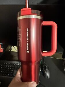 Starbucks x Stanley - Holiday 2023 - 40oz - Red Tumbler Cup - Sold on eBay November 22nd, 2023 for $175.00
