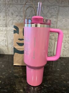 Stanley X Starbucks X Target 2024 Release Winter Pink  40oz Tumbler In-Hand! - Sold on eBay January 6th, 2024 for $280.00 (26 bids) 