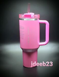 Stanley + Starbucks 2024 Target Exclusive Pink 40 Oz Tumbler NWT-As Is - Sold on eBay January 8th, 2024 for $280.00 (20 bids) 