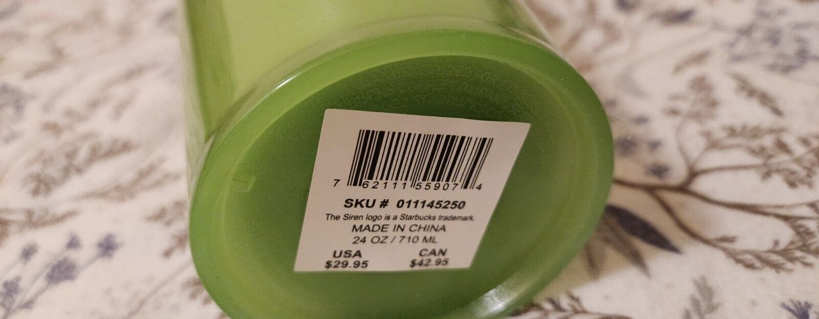 Starbucks Halloween Slime Drip Glows In Dark Tumbler Cold Cup NEW AUTHENTIC USA - Sold on eBay March 29th, 2025 for $67.00
