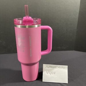 New Stanley Starbucks  Pink 40oz Tumbler 2024 Target In Hand Ships ASAP - Sold on eBay January 6th, 2024 for $335.00