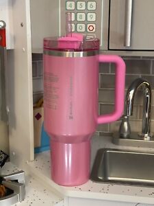 NEW Target Stanley x Starbucks Exclusive 2024 Pink 40oz Tumbler (IN HAND) - Sold on eBay January 29th, 2024 for $265.00 (8 bids) 