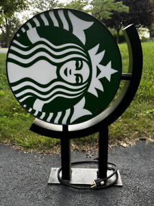 Authentic Starbucks Coffee Restaurant Retail Display Sign from store closure - Sold on eBay July 19th, 2023 for $999.99