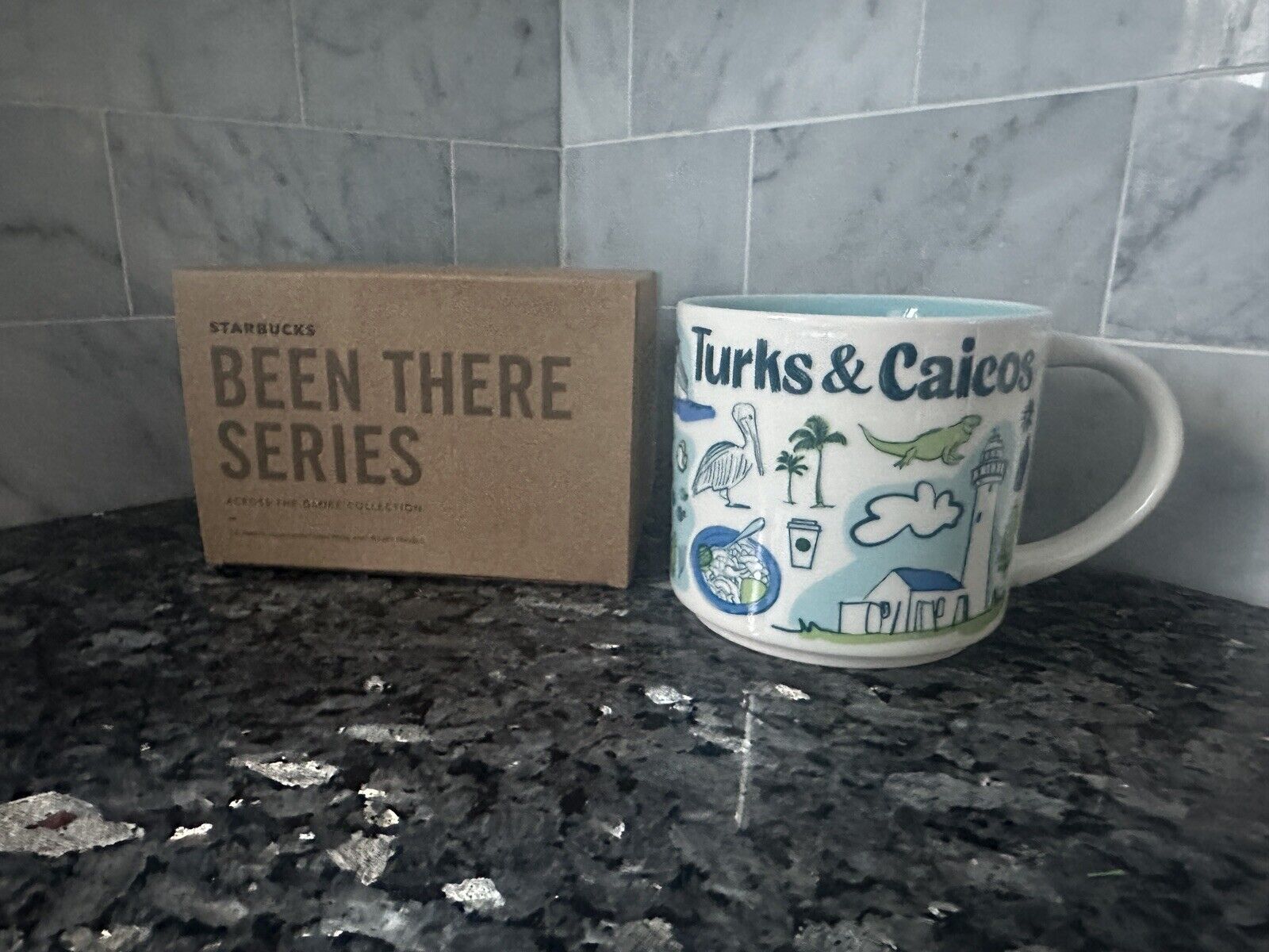 Starbucks Turks and Caicos Been There Across The Globe Mug NEW IN BOX - Sold on eBay February 8th, 2025 for $84.99