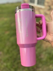 Stanley x Starbucks Winter Pink 40oz Tumbler (2024 Target Exclusive) New In Hand - Sold on eBay January 8th, 2024 for $280.00