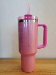 Stanley x Starbucks Winter Pink 40oz Tumbler 2024 Target Exclusive NEW - Sold on eBay January 9th, 2024 for $275.00