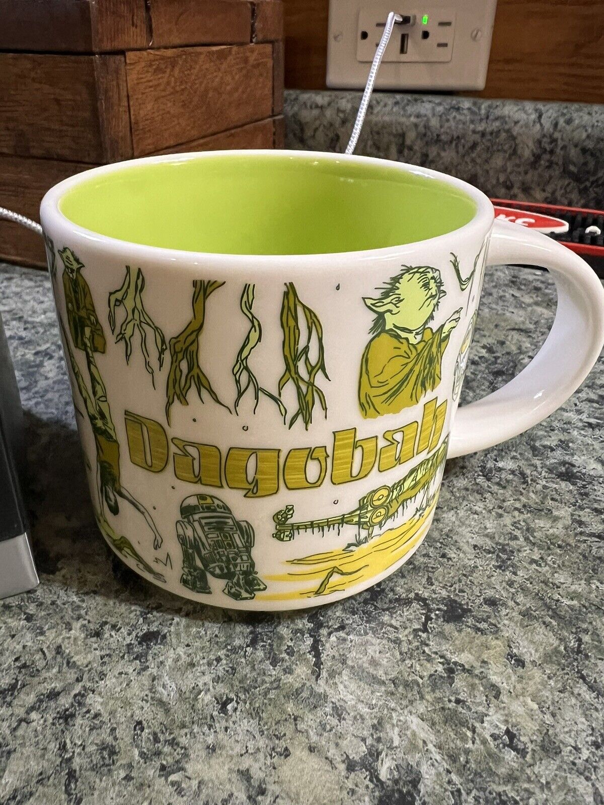 Starbucks Star Wars Mug, Dagobah - Sold on eBay March 25th, 2025 for $108.00