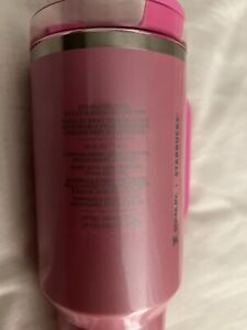 STANLEY x STARBUCKS Exclusive Tumbler 40oz PINK NEW 2024 (Read Description) - Sold on eBay January 7th, 2024 for $250.00
