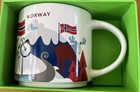 Starbucks You Are Here Norway 14 Oz Ceramic Mug 2025 New in Box U.S. Seller - Sold on eBay March 31st, 2025 for $75.99