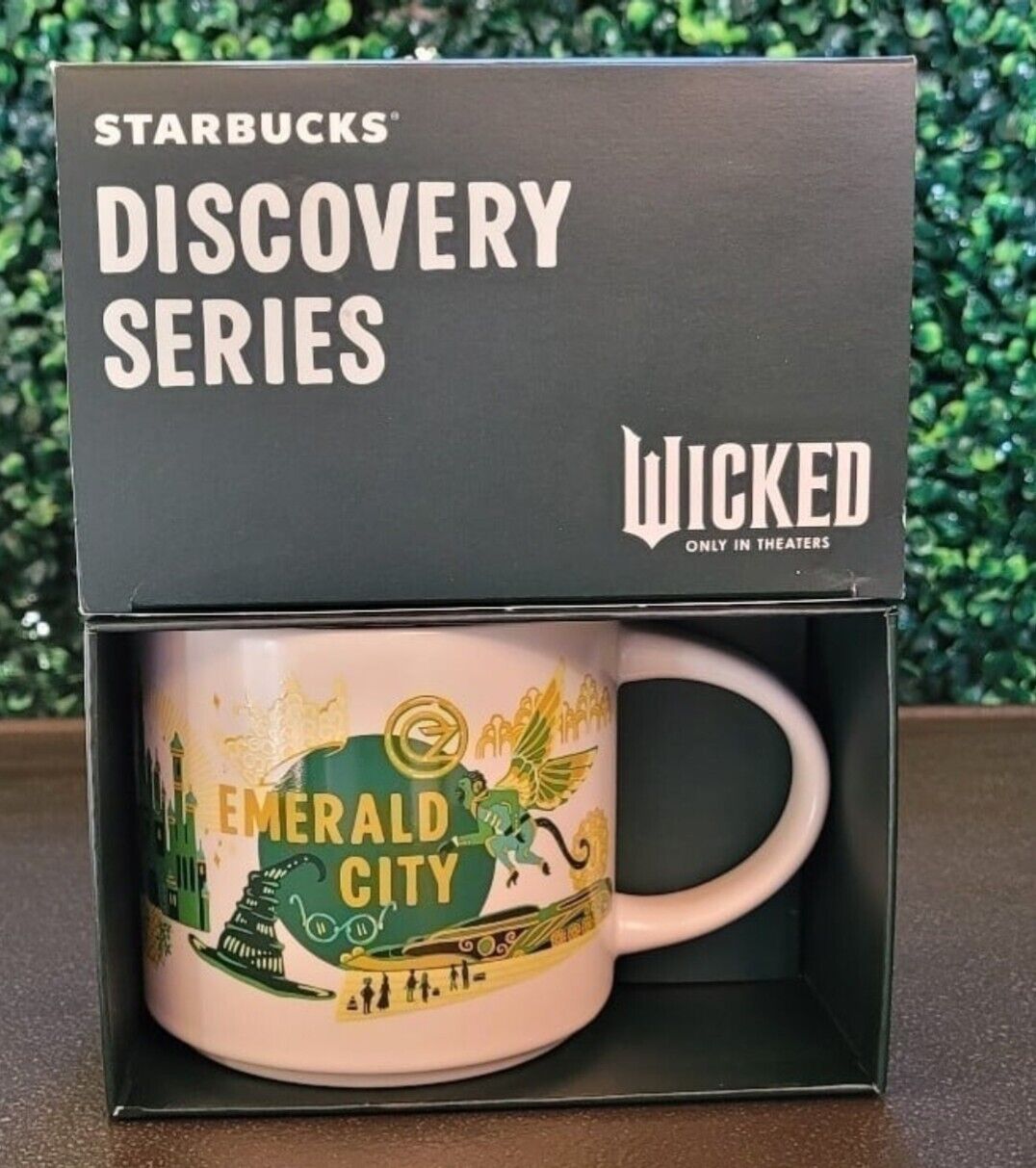 Starbucks "WICKED" - Emerald City mug from the Discovery Series *BRAND NEW - Sold on eBay December 21st, 2024 for $225.00
