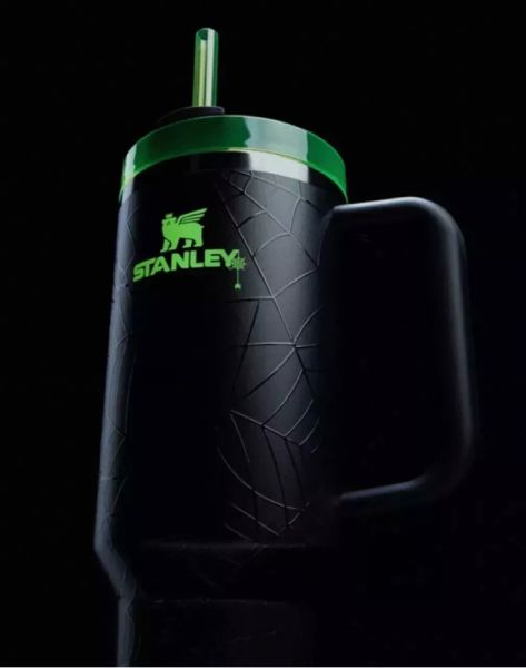 Halloween Spider Web Glow Stanley 40oz Quencher Tumbler *IN HAND* - Sold on eBay October 10th, 2024 for $90.00